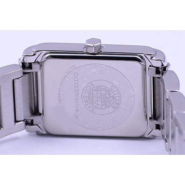 Citizen Femei FRA36-2431 ( Ceas FORMA Eco-Drive pentru femei) Ceas dreptunghiular argintiu inoxidabil