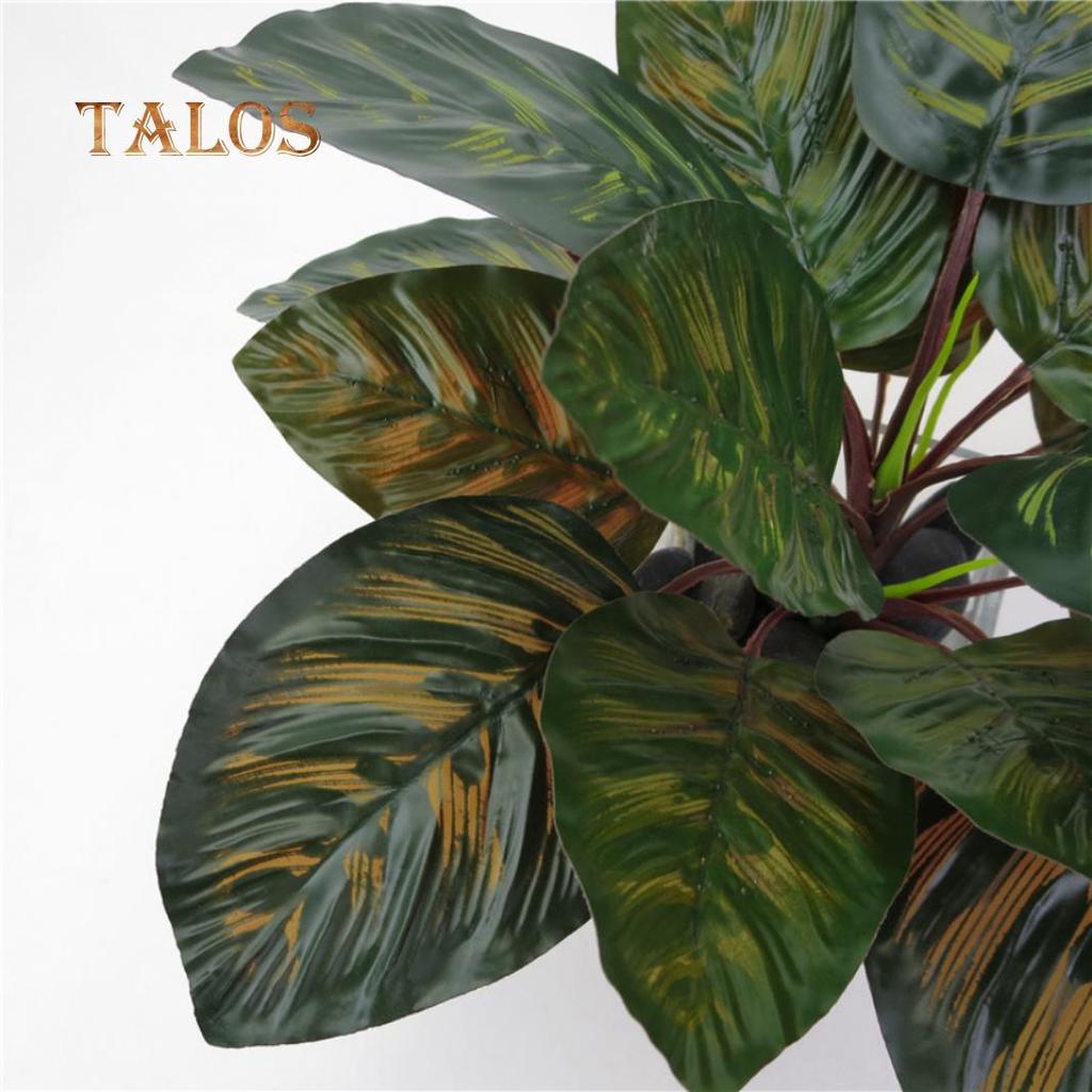 1Pc Artificial Plant Tropical Peacock Leaves for DIY Floral Arrangement Decor Decoration