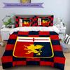 CFC 3pcs Bedding Set Duvet Cover Closure Includes 1 Duvet Cover & 2 Pillowcases for All Seasons Bedroom Home Dorm Decor
