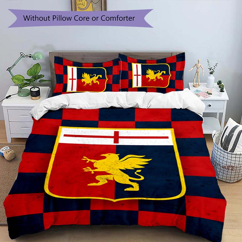 CFC 3pcs Bedding Set Duvet Cover Closure Includes 1 Duvet Cover & 2 Pillowcases for All Seasons Bedroom Home Dorm Decor