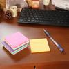 8Pcs Self-adhesive Self Sticky Notes Pad with Lines Writing Memo Pad Student Writing Marker  School
