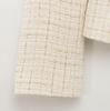 Women's Spring/Summer 2025 Casual Textured Belted Blazer - European & American Style