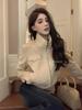 Women's Korean Style Retro Faux Suede Slim Fit Motorcycle Jacket