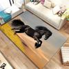 Großer 3D-Teppich mit Tiermotiven, feines Pferdemotiv, für Wohnzimmer, Schlafzimmer, Sofa, Fußmatte, Dekoration, rutschfeste Bodenmatte für Kinder