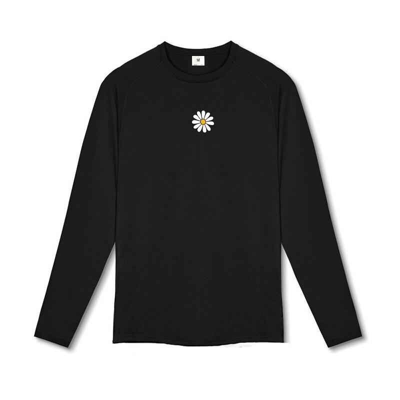 Muscleguys Men's Autumn Sports Casual Graphic T Shirts Printing High Street Long Sleeve Tops