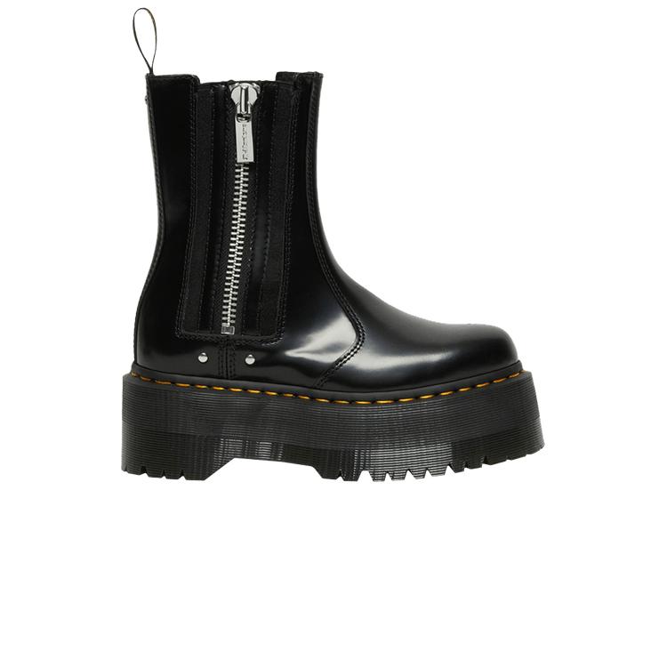 Dr. Martens 2976 Max Chelsea Boot aus Leder mit Plateausohle, Schwarz, Damen-Sneakers 26903001