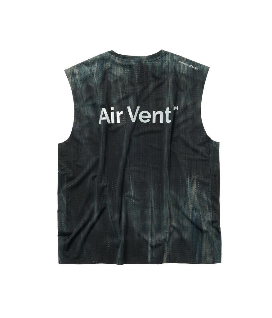 Negeotibeuseupeulliskeulleob Air Vent Tie-Dyeing Racing Singlet (Midnight)