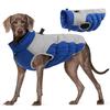 Winter Coat 2-Legged High Collar Snow Protection Adjustable Neck Smooth Zipper Dog Jacket
