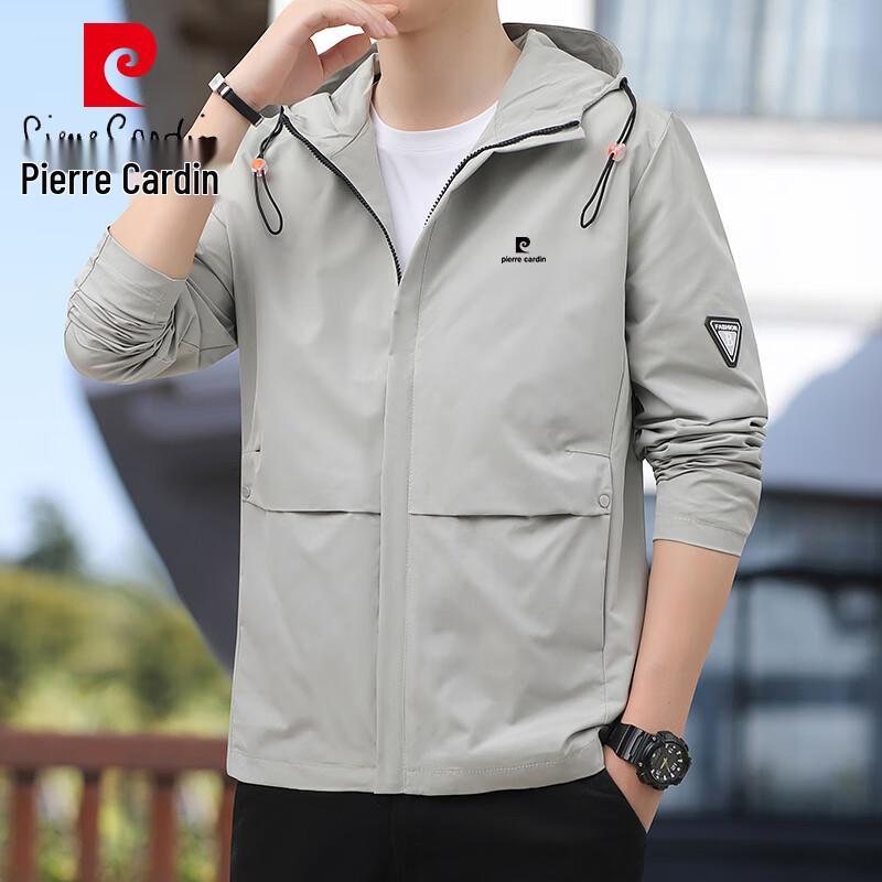 Pierre Cardin Men's Hooded Casual Outdoor Jacket