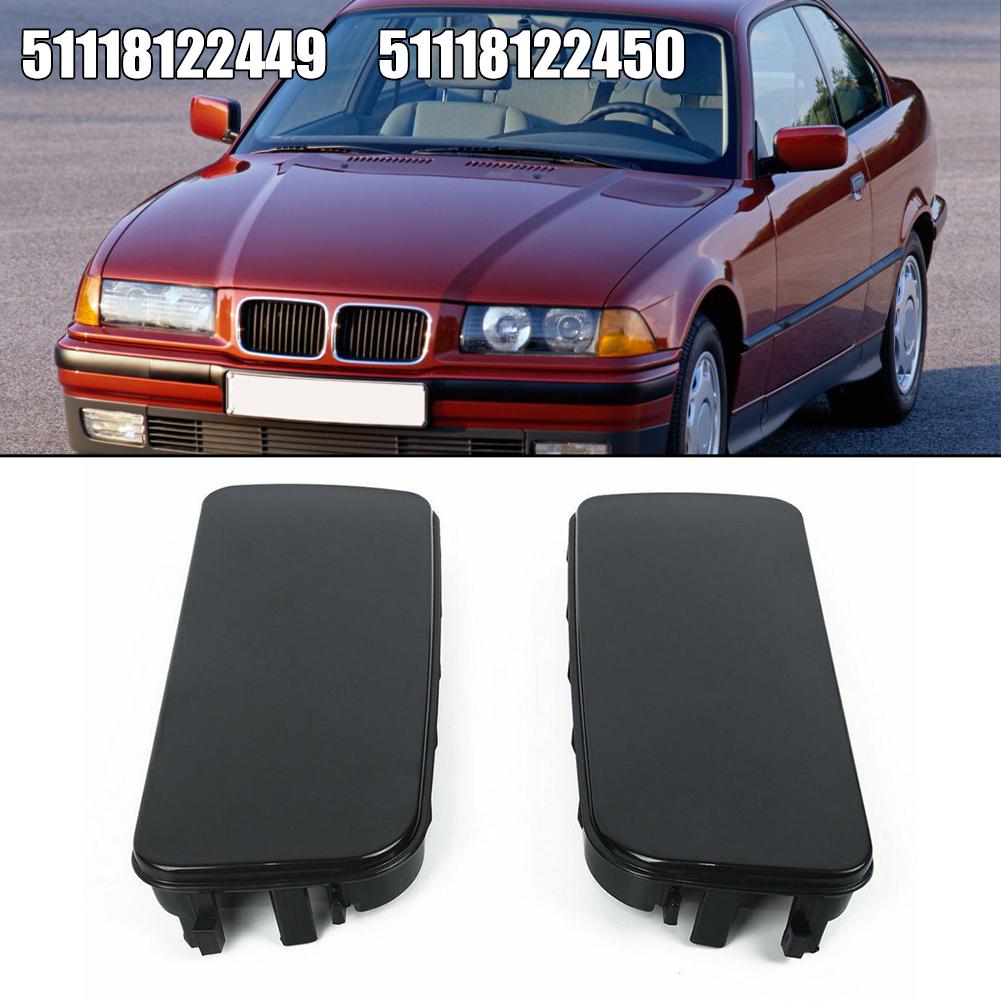 Front Bumper Fog Light Cover Compatible with For BMW 3 SERIES E36 1991 1999 Models OEM 51118122449 PC Material
