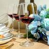 Wine Glasses Set of 6, Clear Red/White Wine Glasses, Long Stem Wine Glasses for Party, Wedding and Home