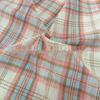 Imitation Linen Breathable Summer Plaid Fabric for Shirts and Dresses