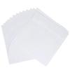 100Pcs 8cm VCD VCD Sleeves with Clear Window Reusable Dustproof Envelopes Protector for Music Movie Collection