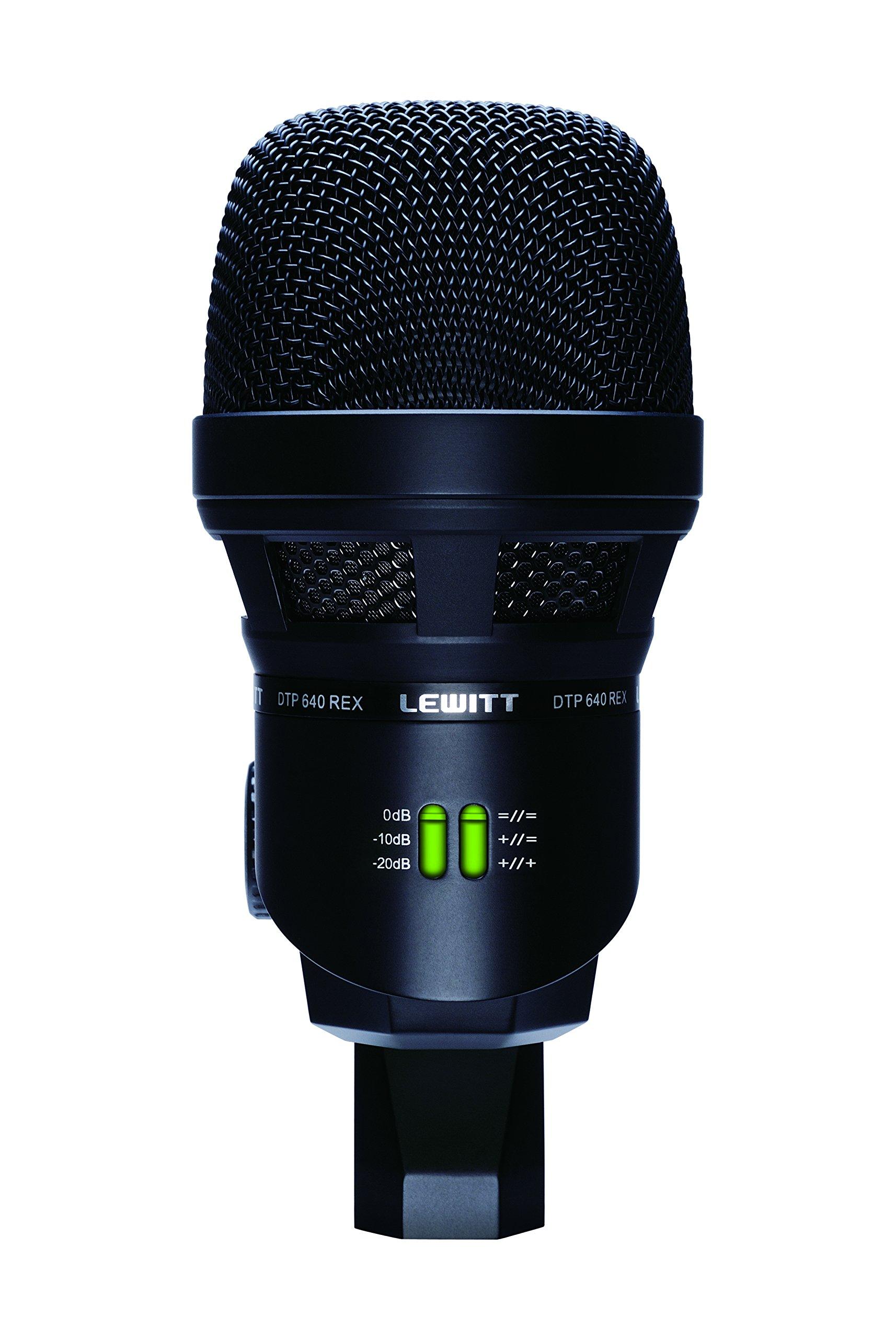 

[Regular Imported Product] Lewitt DTP640REX DynamicCondenser Microphone for Kick and Low Range Instruments Percussion Series