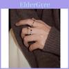 Superbe Bague Élastique Œil de Tigre Pour Femmes Design Vintage Chic Bijoux de Mode
