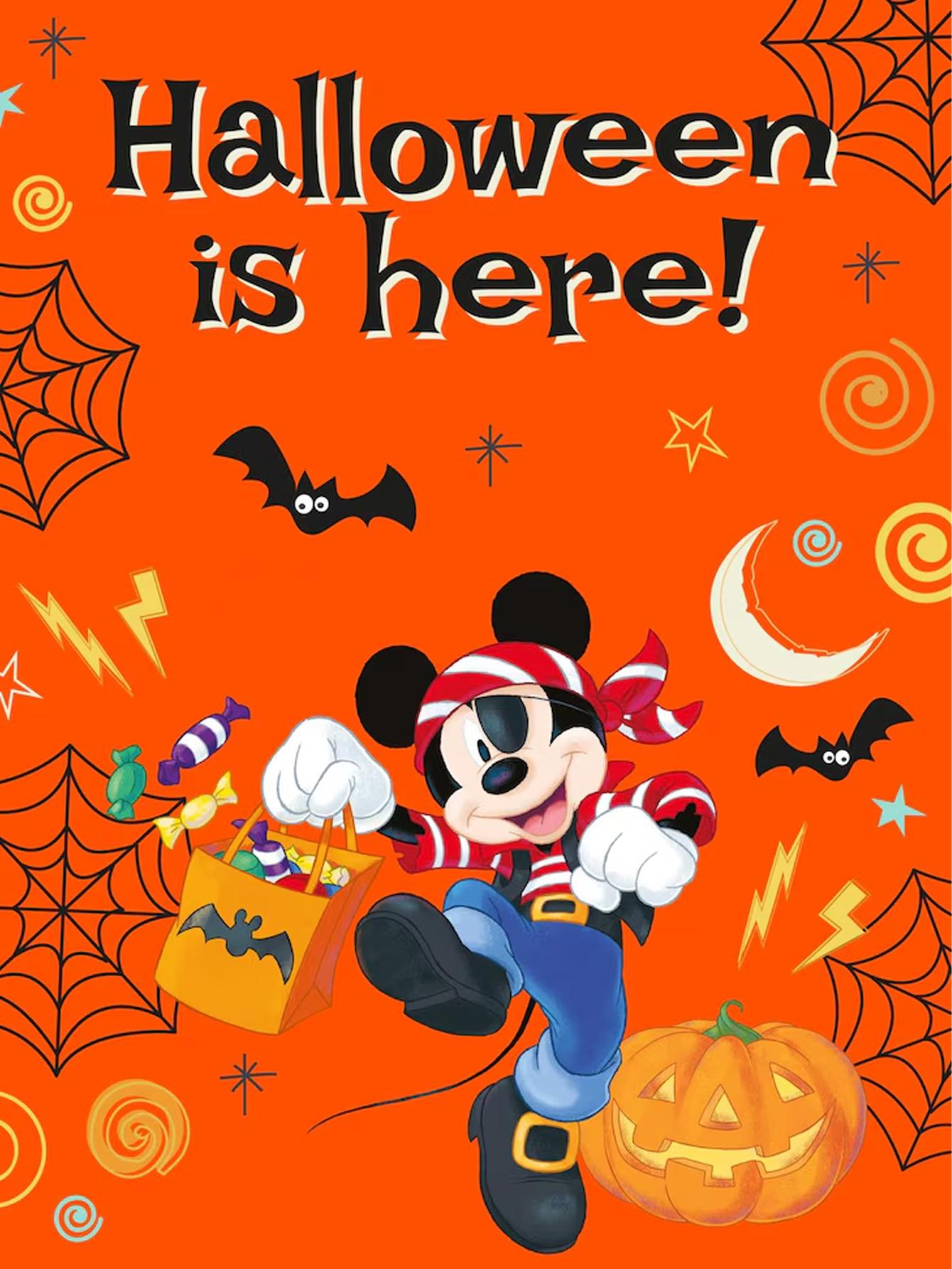 

DIY Diamond Painting Mickey on Halloween Cross Stitch Kit Mosaic Art Diamond Painting Full Circle Diamond Home Decoration Round 20x30cm