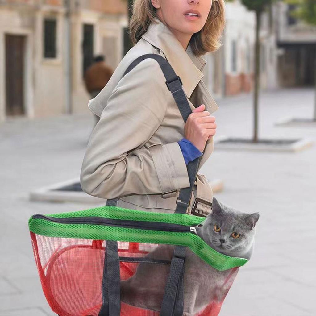 Pet Carrier Bags Dog Handbag Carrier Dog Travel Bag Pet Outgoing Carry Bag Portable Pet Carrier Breathable Kitten Bags