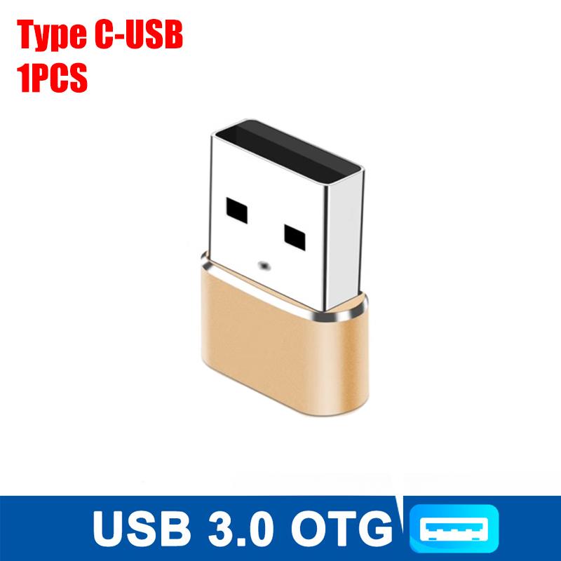 USB 3.0 To USBC Micro Adapter High-Speed USB TypeC Female To USB Type A Male Fast Charging Data OTG Adapter for Phone Converter 3