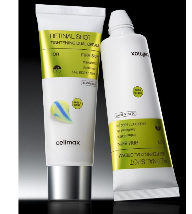 CELIMAX Die Vita-A Retinal Shot Straffende Dual-Creme 50ml