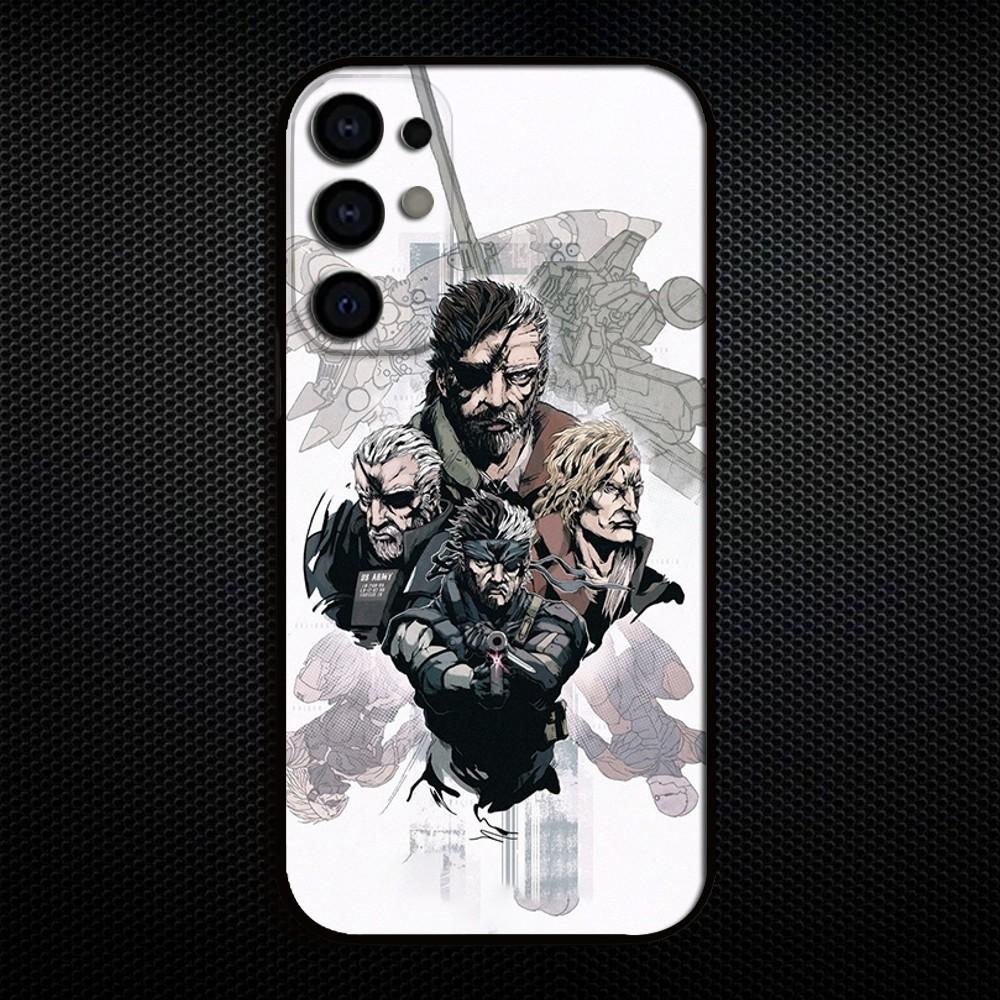 Metal Gear Solid Phone Case For Samsung S25/S24/S23/S22/S21/S20/Plus,Fe,Lite/Others Black Cover
