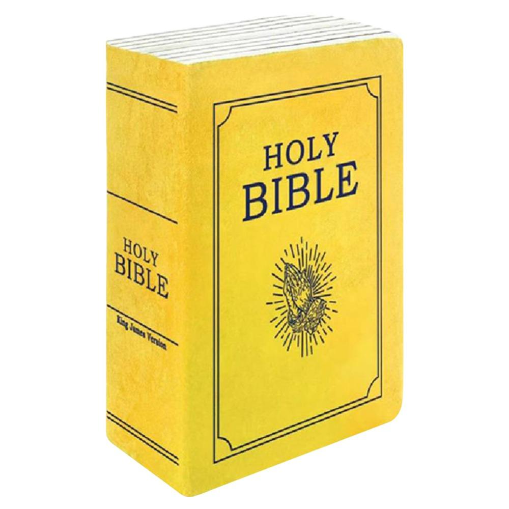 Sofa Cushion Bible Throw Pillow Realistic Looking Bible Cushion Living Room Bible Pillow  Bedroom