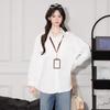 Women's Cotton Loose Lapel Shirt Cardigan