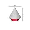 Brazed Diamond Tip Countersink Precise Beveling Tool for Smooth Finishing