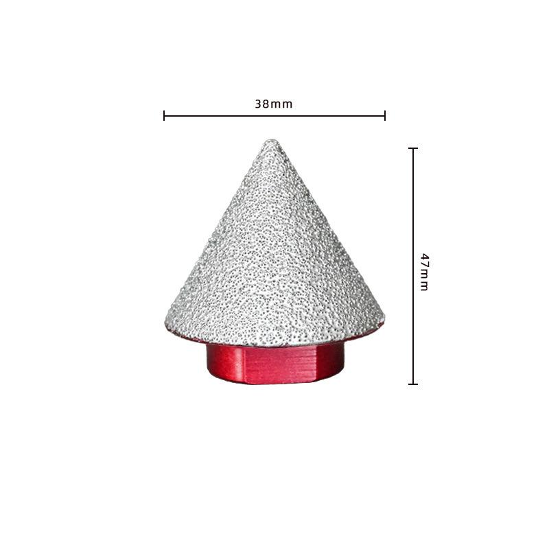 Brazed Diamond Tip Countersink Precise Beveling Tool for Smooth Finishing