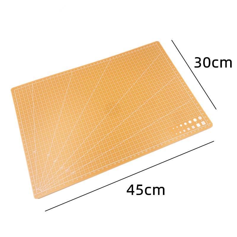 A3/A4/A5 DIY Grid Line Tool Pvc Rectangular Cutting Mat Plastic Patchwork Cut Pad Sewing Supplie