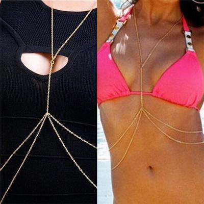 Beautiful Bikini Beach Strap Waist Belly Chain For Lady Girl