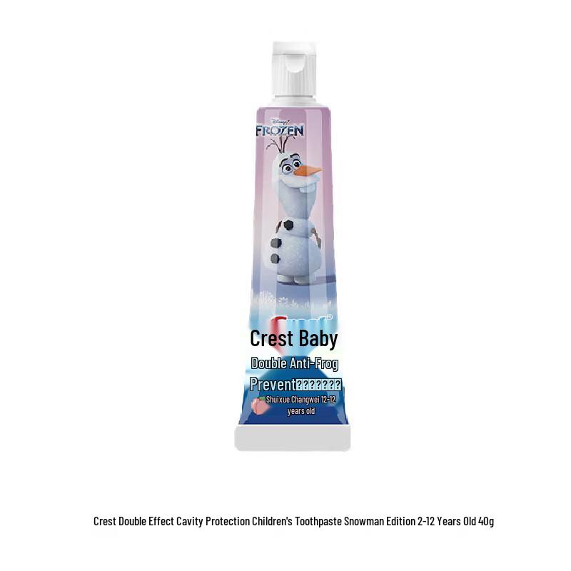 Crest Kids Anti-Cavity & Anti-Sugar Toothpaste