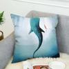 H-Henry Art Pillow Case For Car Sofa Decorative Home Double-sided Print Plush Square Throw Pillow Cushion Cover