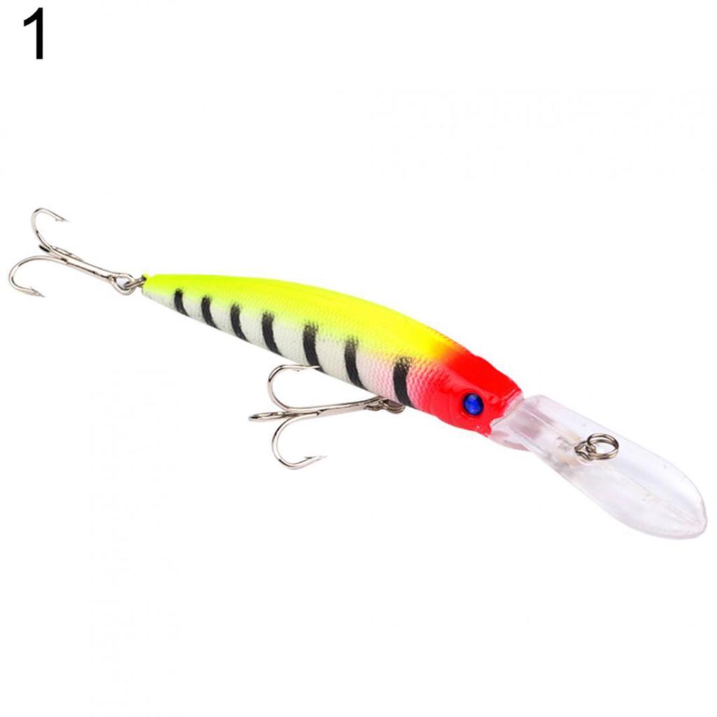 1 Pc 14.5cm Minnow Lure Crankbaits Hard Artificial Bait Hook Fishing Tackle Tool