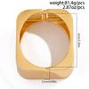 Ingemark Exaggerated Punk Large Heavy Metal Chunky Spring Bangles Women Trend 2025 Hip Hop Bracelet Grunge Jewelry Steampunk Men