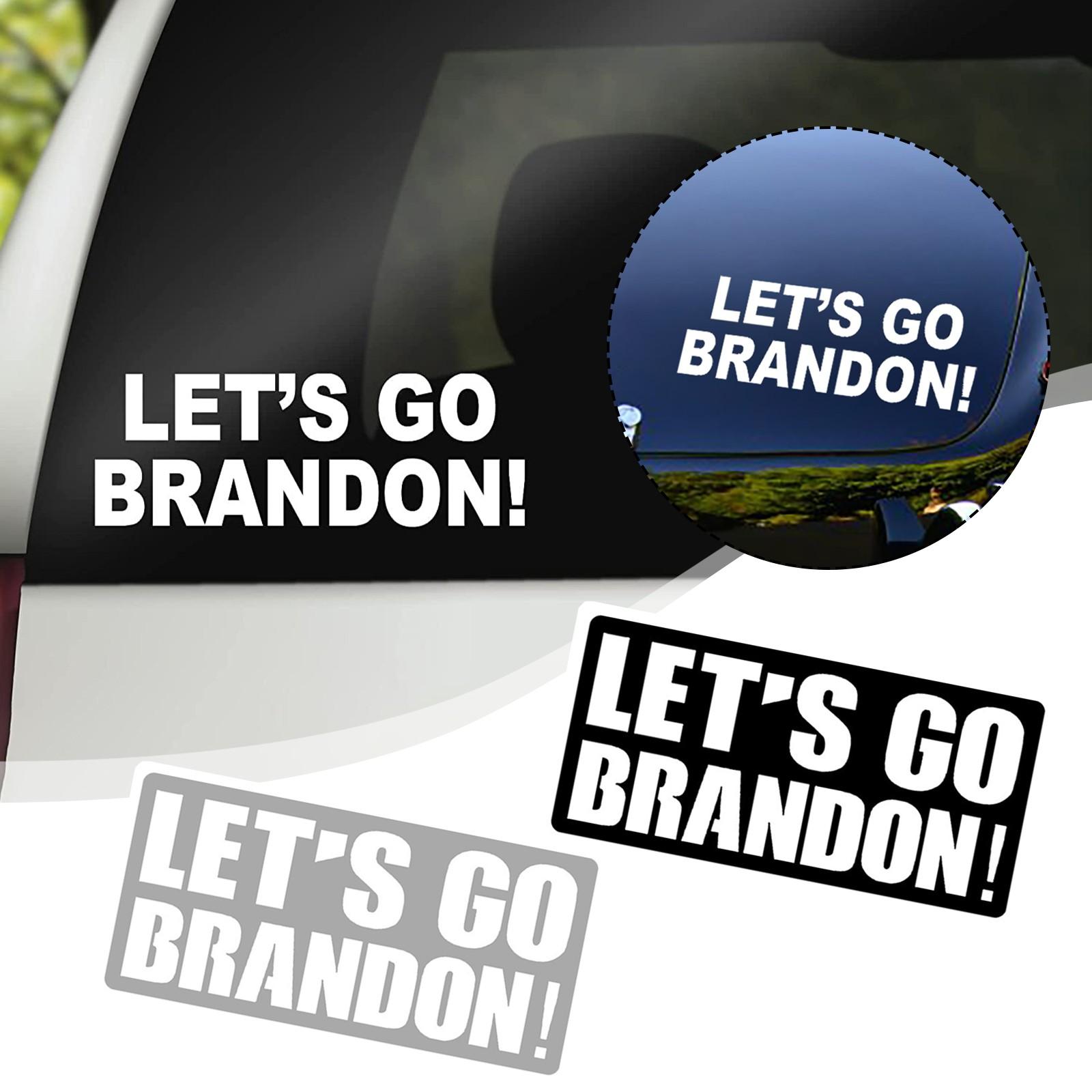 

Виниловая наклейка Let s Go Brandon, автомобиль, грузовик, настенный ноутбук