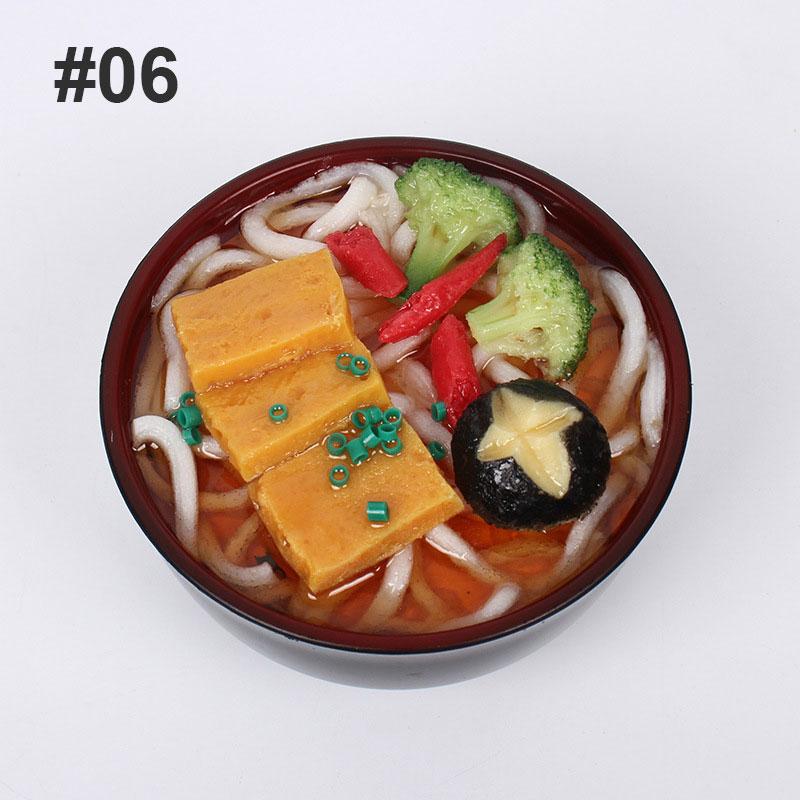 Plastic Fake Ramen Piggy Bank Egg Beef Seafood Ramen Bowl  Simulated Food Model Funny Piggy Bank Restaurant Window Display