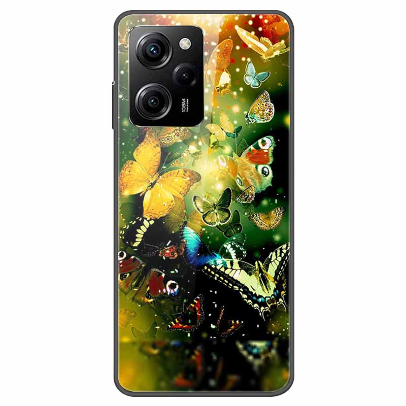 For Redmi Note 12 Pro Case Redmi Note12 5G Tempered Glass Hard Back Cover For Redmi Note 12 Pro Plus 5G Coque Starry Sky Case