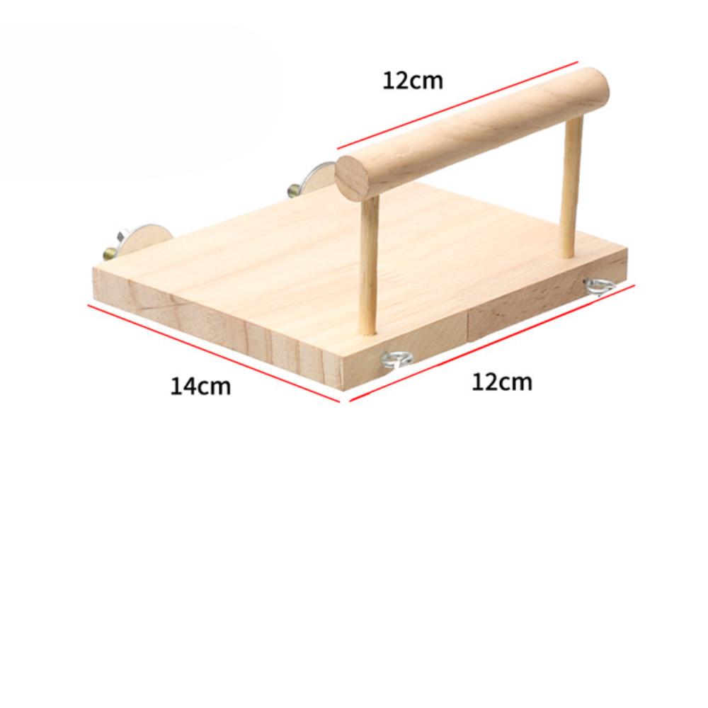 

Игрушки для попугаев Деревянная жердочка-подставка для попугая Присоска на стену Игрушки для птичьей клетки Жердочки Стоячая платформа Стойка Игрушка-качели для птиц