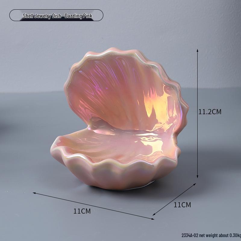 Veilleuse Céramique & Boîte à Bijoux - Décoration Aquarium Mignonne pour la Chambre des Enfants