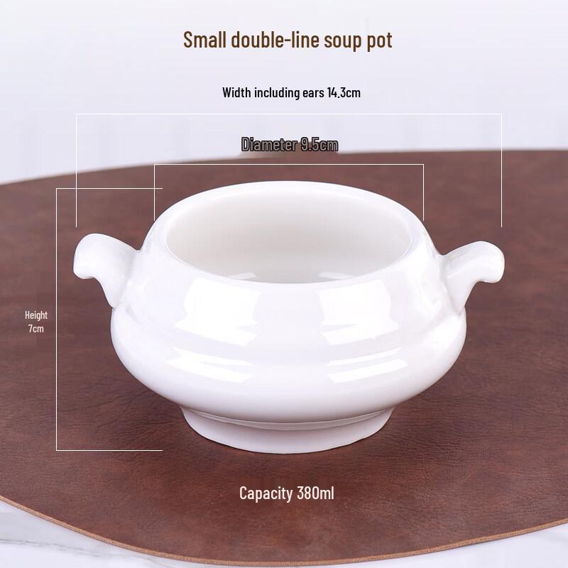

Ceramic Double Boiler Stew Bowls