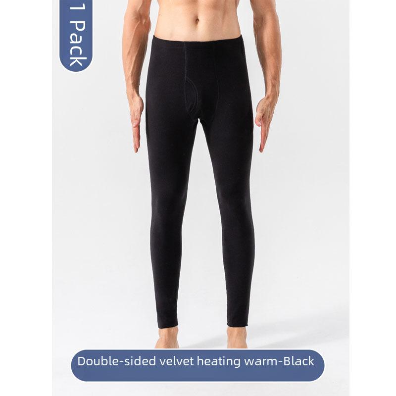 Men's Double-Sided Fleece Warm Winter Leggings