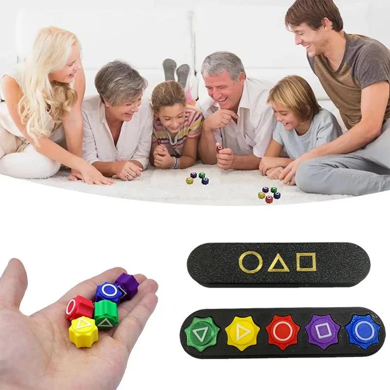 Korean Traditional Fun Gonggi Stone Game Interactive Stones Set Catching Games Interesting Hand-eye Coordination Training Stone