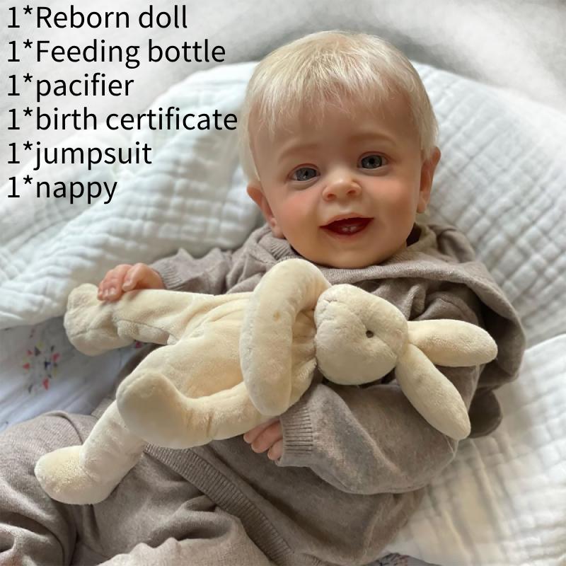 

Реборн 60 см Кукла-симулятор Компаньон для малыша Реалистичные игрушки Реалистичный детский подарок
