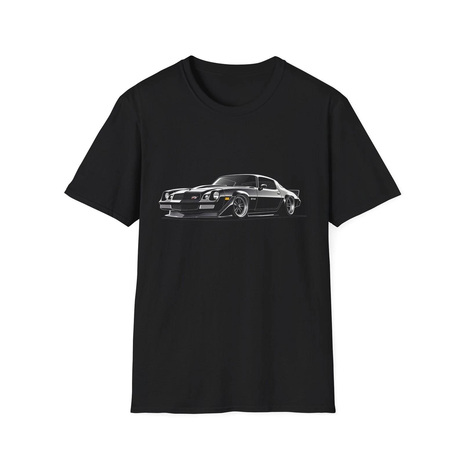 1979 Camaro Z28 T-Shirt | Pro Touring Widebody Muscle Car Tee | Chevy Shirt XL