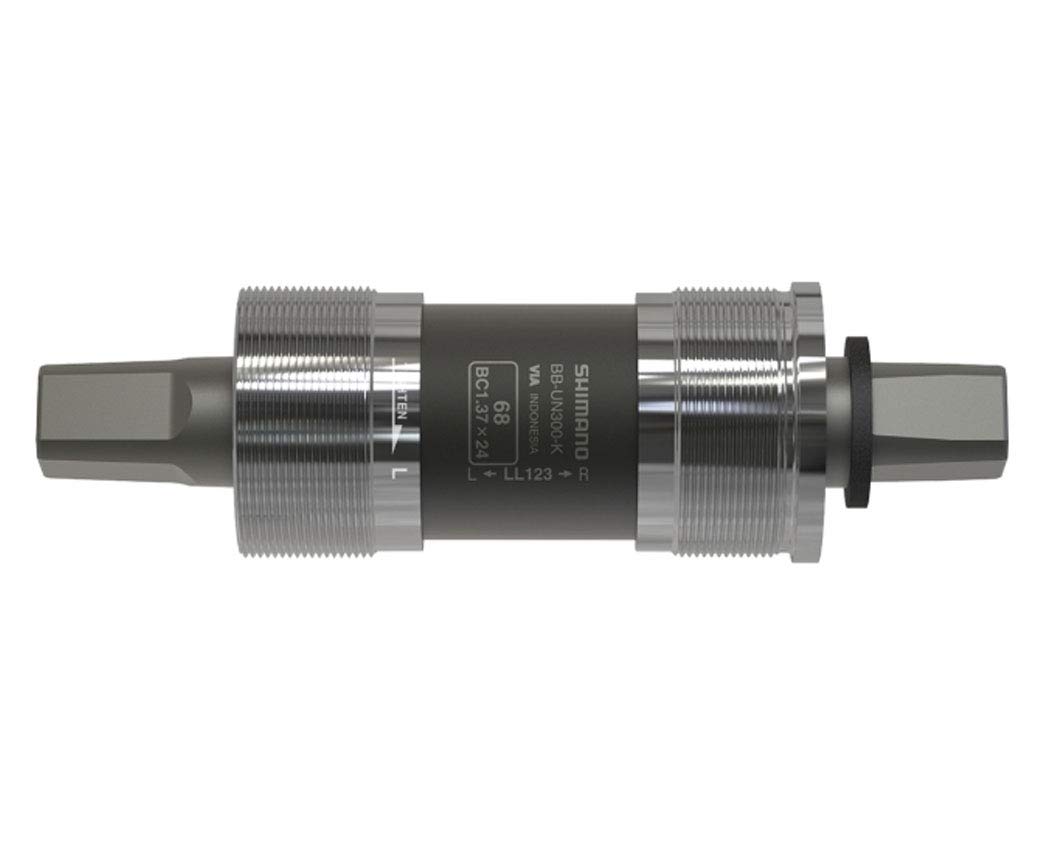 

SHIMANO Каретка Совместимая с защитой цепи Крепление шатуна EBBUN300KB22X BB-UN300-K (Никаких болтов) [68x122.5мм](Д-НЛ)]