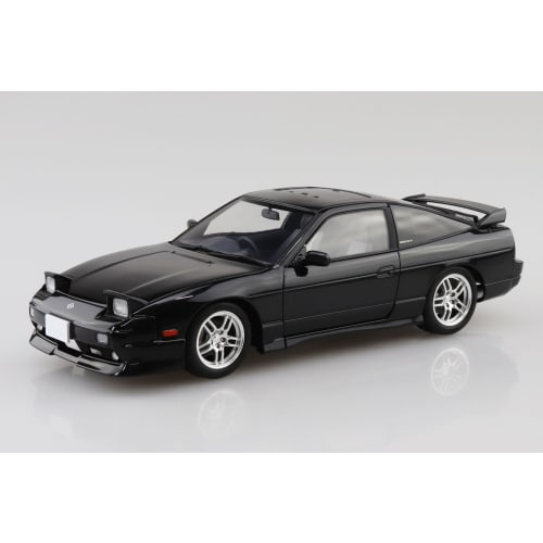 Aoshima Bunka Kyozai 1/24 The Model Car Series SP14 Nissan RPS13 180SX TYPE X '96 Custom Wheels Plastic Model (Automobile)