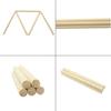 5 Pcs Spruce Wood Cello Sound Column Sound Post Setter Cello Accessories