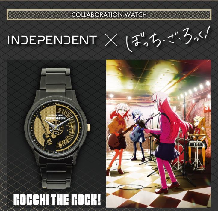 

Наручные часы INDEPENDENT (ГРАЖДАНИН) Бокки-Скала! Японское Аниме Ограниченная Серия KM341851 золотой/чёрный