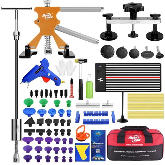 PDR Dent Removal Tool Car Dent Repair Kit Dent Lifter Dent Removal Tool Car Dent Removal Kit Car Dent Removal Tool Professional Kit