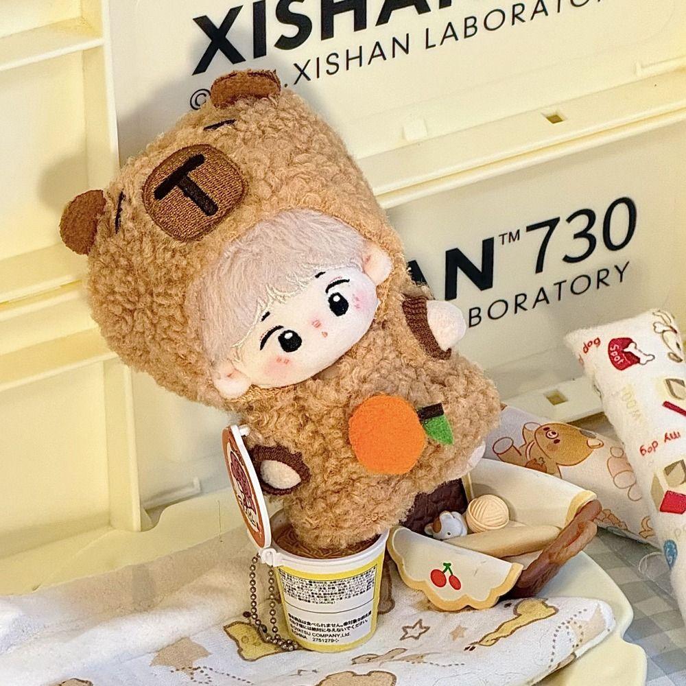 1 Set Strap Pants Cotton Doll Outfit Dress Cotton Doll Lolita Outfit Dress  Kids Girls Toys